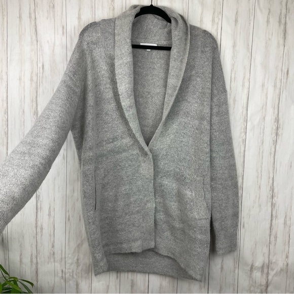 Moss Copenhagen mohair grandpa sweater - Picture 1 of 7